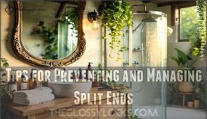tips for preventing and managing split ends