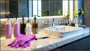 tips for safe and effective hair coloring at home