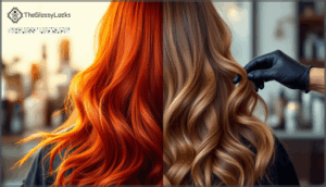 tips for transitioning from henna to a different hair color