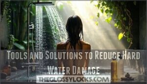 tools and solutions to reduce hard water damage