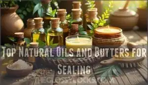 top natural oils and butters for sealing