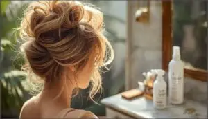 tousled updos for volume tousled updos for volume