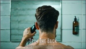 trim the back
