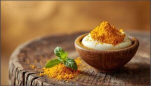 turmeric and yogurt lightening pack