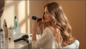 update your styling routine when thinning out thick hair