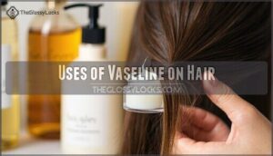 uses of vaseline on hair