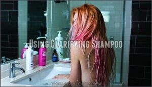 using clarifying shampoo