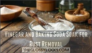 vinegar and baking soda soak for rust removal vinegar and baking soda soak for rust removal