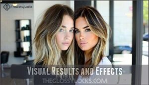 visual results and effects