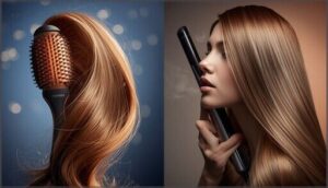 volumizing vs. straightening needs volumizing vs. straightening needs