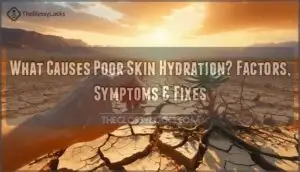 what causes poor skin hydration