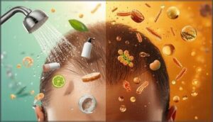 what nonmedical conditions cause smelly scalp