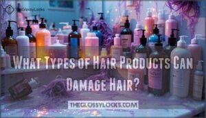 what types of hair products can damage hair