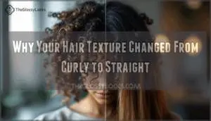 why hair texture changed from curly to straight why hair texture changed from curly to straight