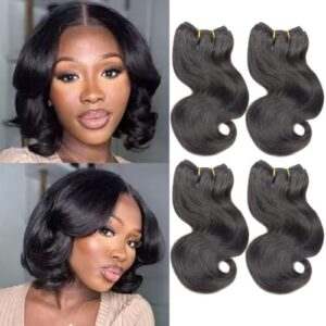 4Bundles Brazilian Body Wave Virgin B07L46KGNN