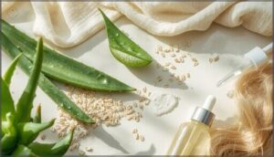 aloe vera and oat extract aloe vera and oat extract