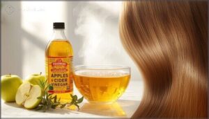 apple cider vinegar rinses