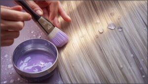 application and rinsing techniques