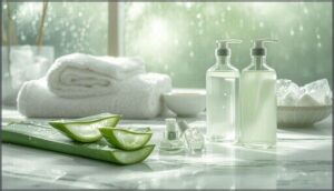 apply a soothing treatment apply a soothing treatment