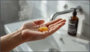 apply the right amount of shampoo apply the right amount of shampoo