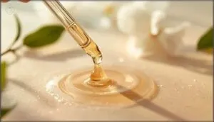 applying antioxidant serums