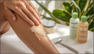 applying conditioner for optimal results