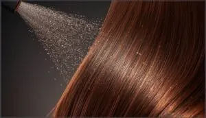 applying heat protectants before hot tools applying heat protectants before hot tools