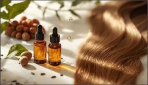 applying lightweight oils or serums applying lightweight oils or serums