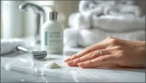 applying shaving cream properly