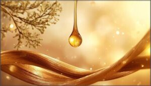 argan oil for elasticity and shine