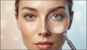 assessing pore size and shine patterns assessing pore size and shine patterns