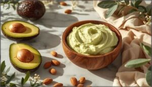 avocado oil and almond mayonnaise scrub avocado oil and almond mayonnaise scrub