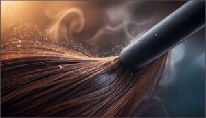 avoid styling wet or damp hair avoid styling wet or damp hair