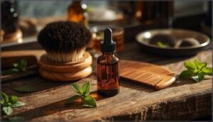 beard grooming tools for application beard grooming tools for application