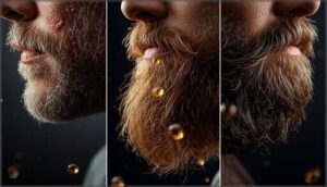 beard growth and softening stages beard growth and softening stages