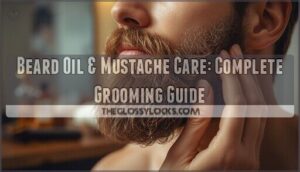beard oil and mustache care