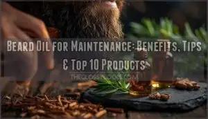 beard oil for maintenance