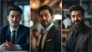 beard styles and social impressions