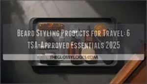 beard styling products for travel