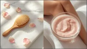 benefits of dry brushing vs. body scrubs benefits of dry brushing vs. body scrubs