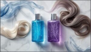 benefits of using blue and purple shampoos