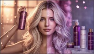 benefits of using purple shampoo on dry hair