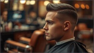 best short haircuts for oval faces men