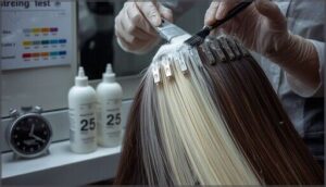 bleach and high-lift color timing bleach and high-lift color timing