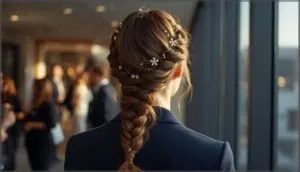 braided crowns for special office events