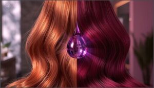 can purple shampoo enhance red hair