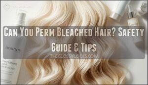 can you perm bleached hair