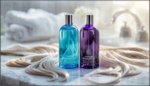 can you use blue and purple shampoo together
