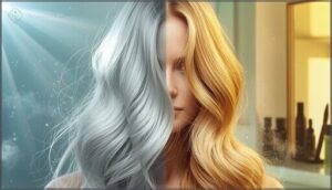 causes of brassiness in natural blonde hair