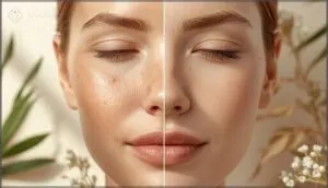 changes in skin texture and tone